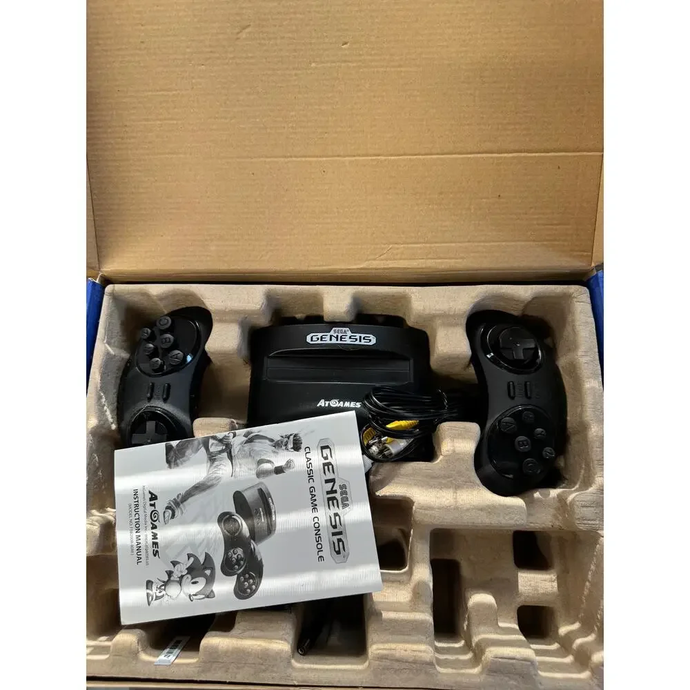 Atgames Genesis Classic Collector's Edition 80 Games 2 Wireless Controllers